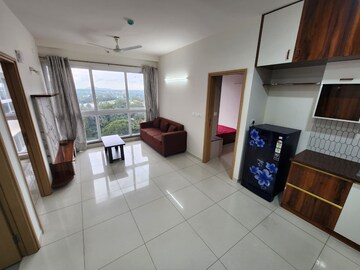 Living Room in 2 BHK Apartment at Godrej Royale Woods, Devanahalli – for Rent