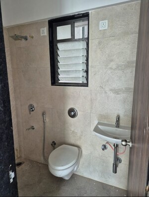 Bathroom in 2 BHK Apartment at UK Iridium, Kandivali East – for Rent