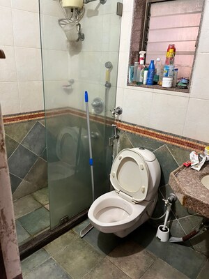 Bathroom in 3 BHK Apartment at Kukreja Residency, Chembur – for Rent