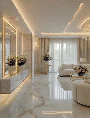 Living Room in 4 BHK Villa at Sarjapur Road – for Sale