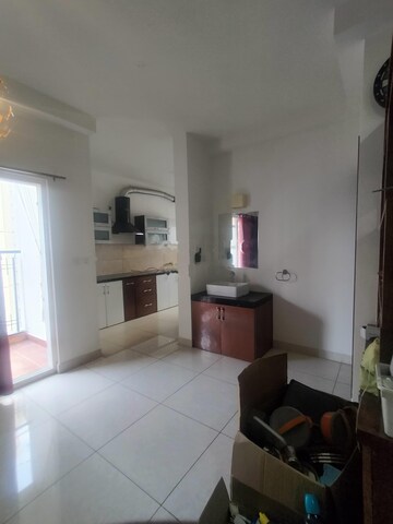 Living Room in 2.5 BHK Apartment at Prestige High Fields, Gachibowli – for Rent