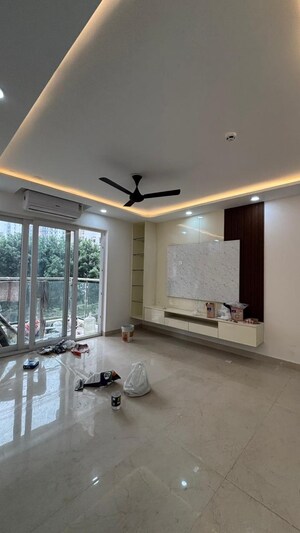 Living Room in 3 BHK Apartment at Hero Homes Palatial, Sector 104 – for Rent