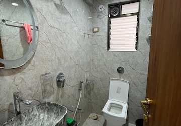 Bathroom in 1 BHK Apartment at RS Tirupati Corner, Ulwe Sector 23 – for Rent