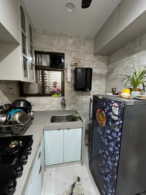 Kitchen in 1 BHK Apartment at RS Tirupati Corner, Ulwe Sector 23 – for Rent