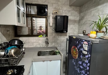 Kitchen in 1 BHK Apartment at RS Tirupati Corner, Ulwe Sector 23 – for Rent