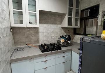 Kitchen in 1 BHK Apartment at RS Tirupati Corner, Ulwe Sector 23 – for Rent