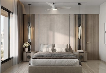 Bedroom in 1 BHK Apartment at Mhatre White Orchid Residency, Borivali West – for Sale