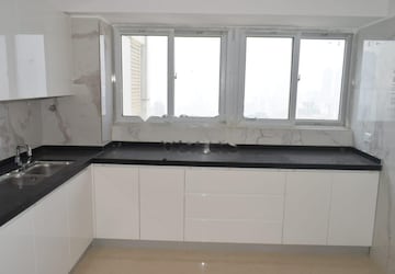 Kitchen in 2 BHK Apartment at Ruparel Ariana, Parel – for Rent