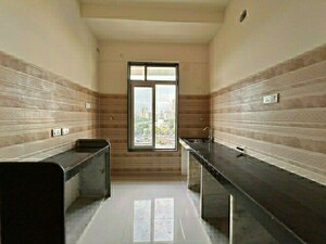 Kitchen in 1.5 BHK Apartment at Sheth Avante, Kanjurmarg West – for Rent