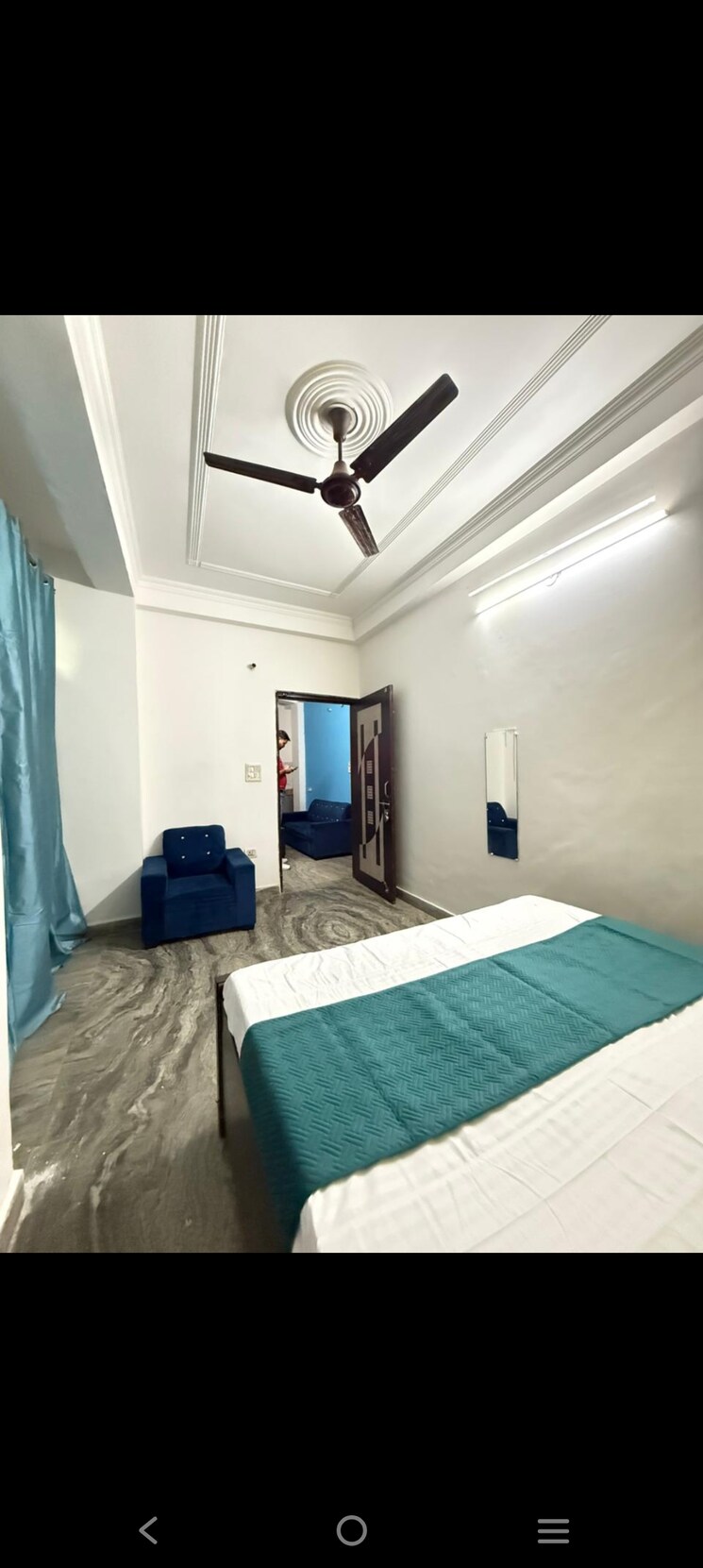 Bedroom, saket 1 Bedroom 450 Sq.Ft. Builder Floor In Saket Delhi 9369251