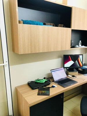 Team Area in 4 BHK Apartment at Mahagun Mirabella, Sector 79 – for Rent