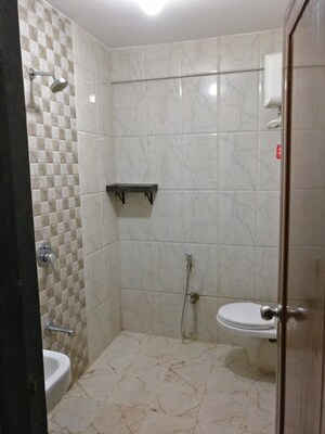 Bathroom in 2 BHK Apartment at Argent Silver Arch CHS, Chembur – for Rent