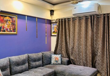 Living Room in 1 BHK Apartment at Unique Greens Ghodbunder Road, Ghodbunder Road – for Sale