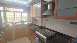 Kitchen in 3 BHK Apartment at Neelkanth Gardens, Chembur – for Rent