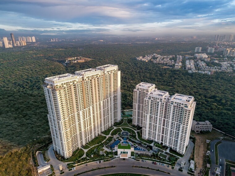 Exterior View, dlf-the-crest 4 Bedroom 3081 Sq.Ft. Apartment In Sector 54 Gurgaon 9369392