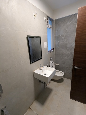 Bathroom in 3 BHK Apartment at Dotom Isle, Malad West – for Rent