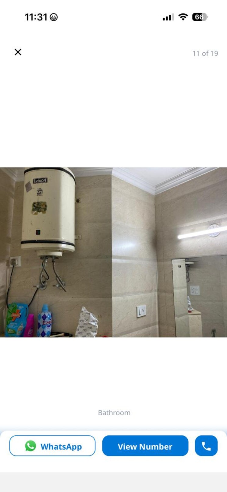 Bathroom, malibu-shopping-arcade 3 Bedroom 1600 Sq.Ft. Builder Floor In Sector 47 Gurgaon 9369404