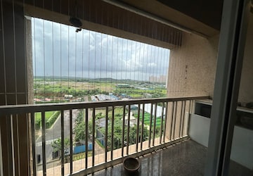 Balcony in 1 BHK Apartment at Mahavir Kalpavruksha, Ghodbunder Road – for Sale