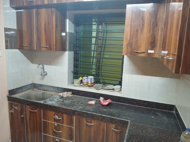 Kitchen, chinar park 2 Bedroom 1000 Sq.Ft. Apartment In Chinar Park Kolkata 9369214