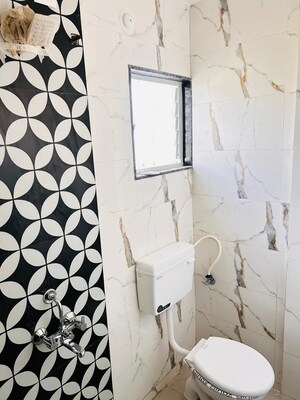 Bathroom in 1 BHK Independent House at Wagholi – for Rent