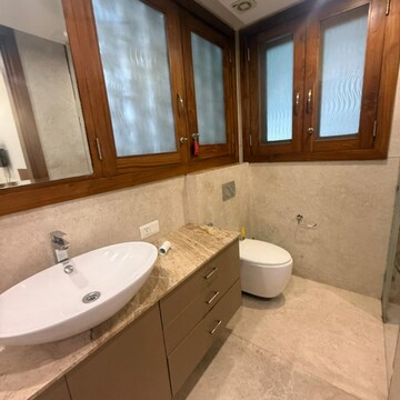 Kitchen in 3 BHK Builder Floor at Greater Kailash I – for Rent