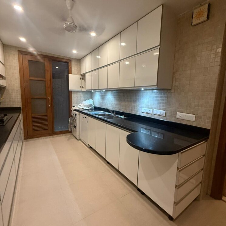 Kitchen, greater kailash i 3 Bedroom 1600 Sq.Ft. Builder Floor In Greater Kailash I Delhi 9369503
