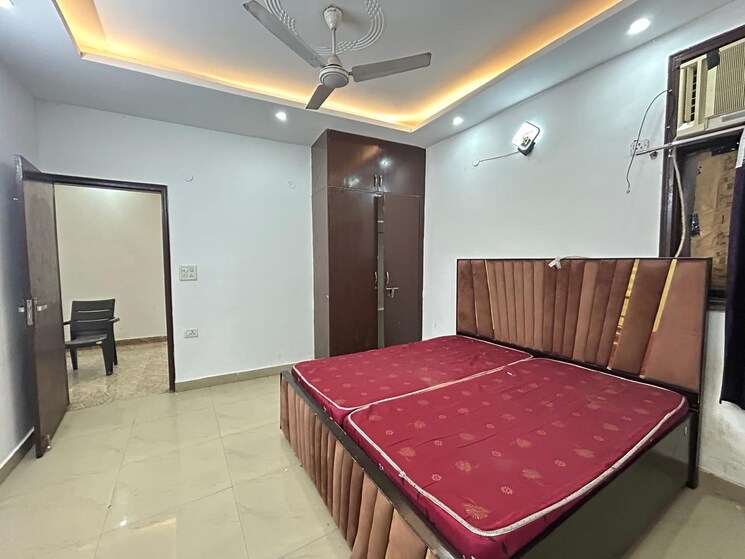 Bedroom, saket 3 Bedroom 1500 Sq.Ft. Builder Floor In Saket Delhi 9369528