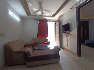 Living Room in 3 BHK Builder Floor at Saket – for Rent