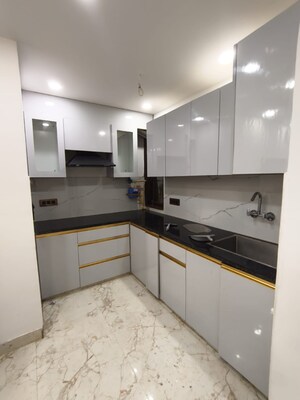 Kitchen in 2 BHK Builder Floor at Chattarpur – for Rent