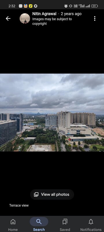 3 BHK Apartment – Exterior View View at Bhartiya Nikoo Homes, Thanisandra Main Road - for Rent