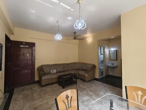 Living Room in 1 BHK Apartment at Hiranandani Estate, Ghodbunder Road – for Rent