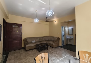 Living Room in 1 BHK Apartment at Hiranandani Estate, Ghodbunder Road – for Rent