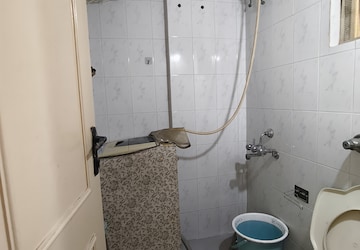 Bathroom in 1 BHK Apartment at Hiranandani Estate, Ghodbunder Road – for Rent