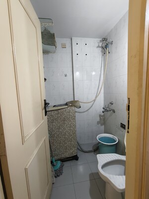 Bathroom in 1 BHK Apartment at Hiranandani Estate, Ghodbunder Road – for Rent