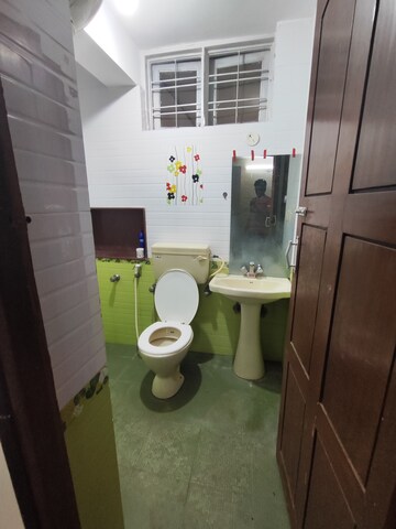 Bathroom in 1 RK Builder Floor at Koramangala – for Rent