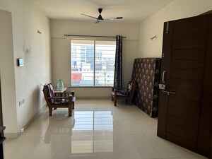 Living Room in 2 BHK Apartment at BU Bhandari Vaastu Viva, Wakad – for Rent