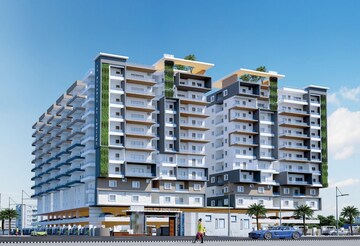 3 BHK Apartment – Exterior View View at Endeco TS Heights, Moti Nagar - for Sale