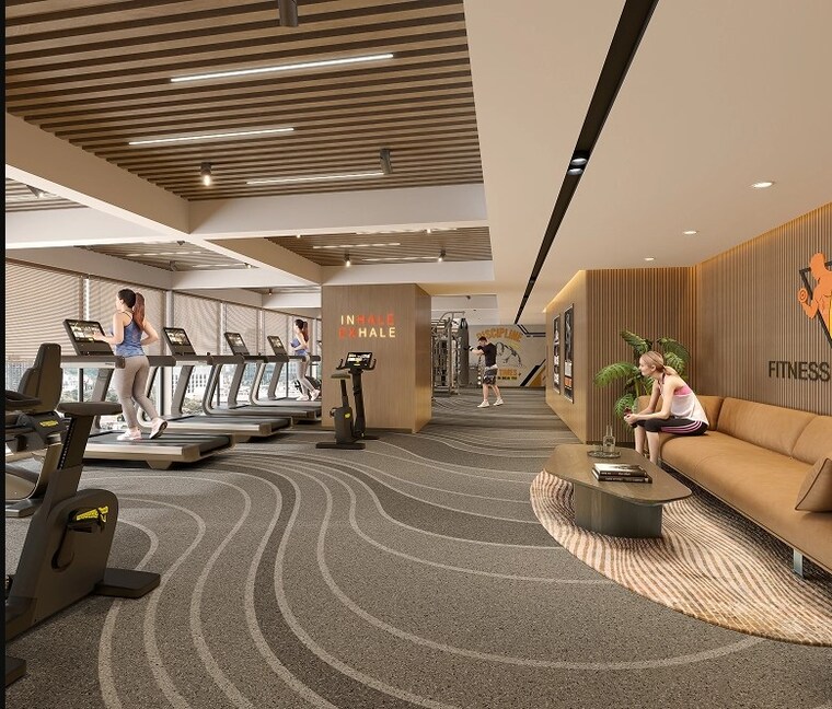 Gym, mhatre-white-orchid-residency 2 Bedroom 817 Sq.Ft. Apartment In Borivali West Mumbai 9369632