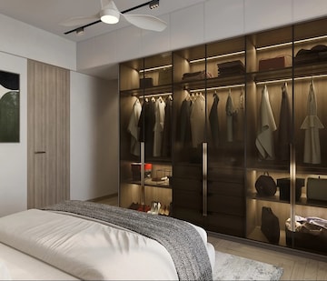 Bedroom in 2 BHK Apartment at Mhatre White Orchid Residency, Borivali West – for Sale