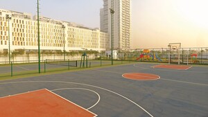 3 BHK Apartment – Exterior View View at DLF The Crest, Sector 54 - for Rent