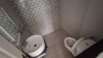 Bathroom in 3 BHK Apartment at Sushma Valencia, International Airport Road – for Rent