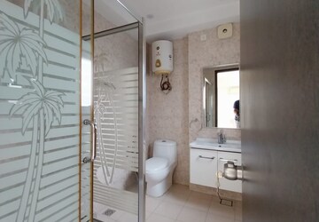 Bathroom in 4 BHK Apartment at Gulmohar Park – for Rent