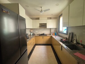 Kitchen in 3 BHK Builder Floor at Sushant Tower, Sector 56 – for Sale