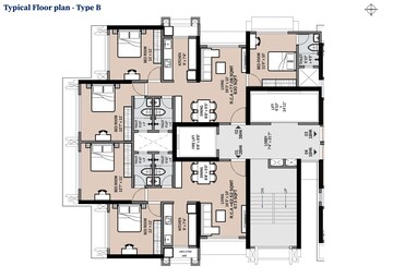 Floor Plan in 2 BHK Apartment at Charkop Sector 3 – for Sale