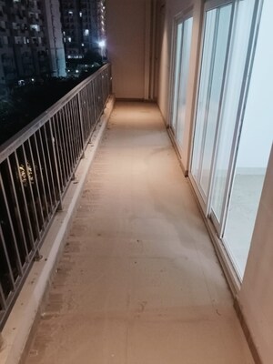 Balcony in 3 BHK Apartment at Uninav Eden, Raj Nagar Extension – for Rent