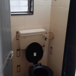 Bathroom in 2 BHK Apartment at Gulmarg Society, Charai – for Rent