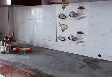 Kitchen in 1 BHK Apartment at Riyasat Pathan Tower, Narpoli – for Rent