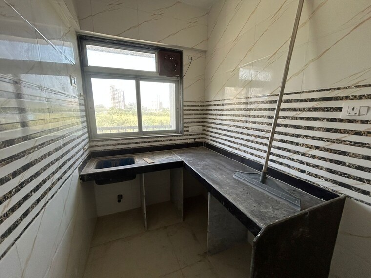 Kitchen, cosmos-jewels 2 Bedroom 800 Sq.Ft. Apartment In Ghodbunder Road Thane 9369992