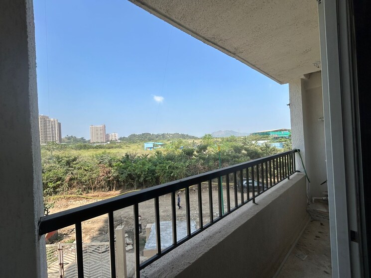 Balcony, cosmos-jewels 2 Bedroom 800 Sq.Ft. Apartment In Ghodbunder Road Thane 9369992