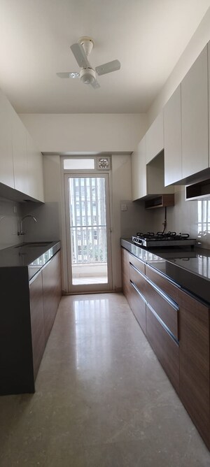 Kitchen in 1 BHK Apartment at Godrej The Trees, Vikhroli East – for Rent